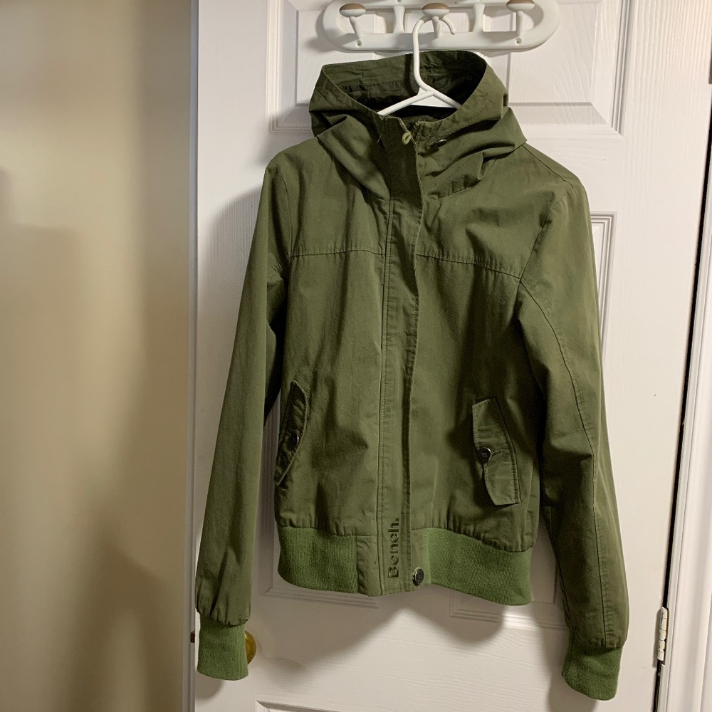 Bench jacket large green